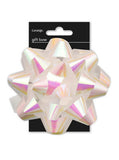 George iridescent gift bow 12cm diameter, UK version