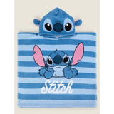 Disney Stitch Print Cotton Poncho 57x108cm