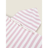 George Home Pink Stripe Cotton Poncho 57x108 cm, UK version