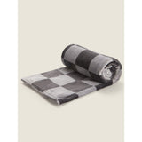 ASDA George Home Checkerboard Super-Soft Throw 120cm x 150cm- Buy online at McGrocer