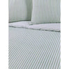 George Home green and white seersucker duvet set for double beds, UK version