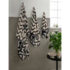 George Home cream and black sculptured wiggle bath towel 70 x 130cm, UK version