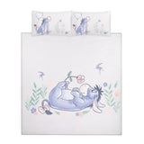 Disney Eeyore floral reversible duvet cover set double - British product