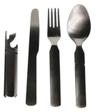 Ozark Trail camping cutlery set stainless steel, UK version