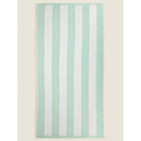George Home mint stripe beach towel 79 x 152 cm, UK version