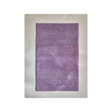 Stacey Solomon lilac cut loop stripe bath mat 50x80cm - British product