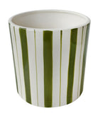 George sage striped planter 13.8x13.6cm, UK version