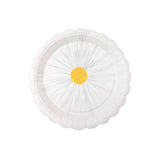George Home Daisy Plate 12-pack white scallop - imported from the UK