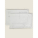 George Home luxury TENCEL Lyocell pillow protector white 74x48 cm, UK version