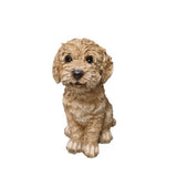 George Home cockapoo decoration piece with authentic wood finish surface, UK version