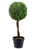 George Home artificial lavender ball tree with solar lights 30cm, UK version