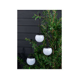 George Home hanging orb solar lights 3 pack 10x10x11cm, UK version