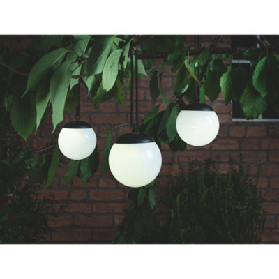 George Home hanging orb solar lights 3 pack 10x10x11cm, UK version