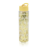 George Home Daisy Glitter Water Bottle 620ml