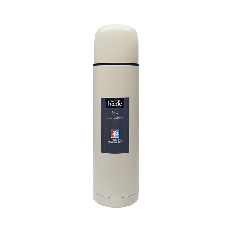 George Home matte beige flask 500ml, UK version