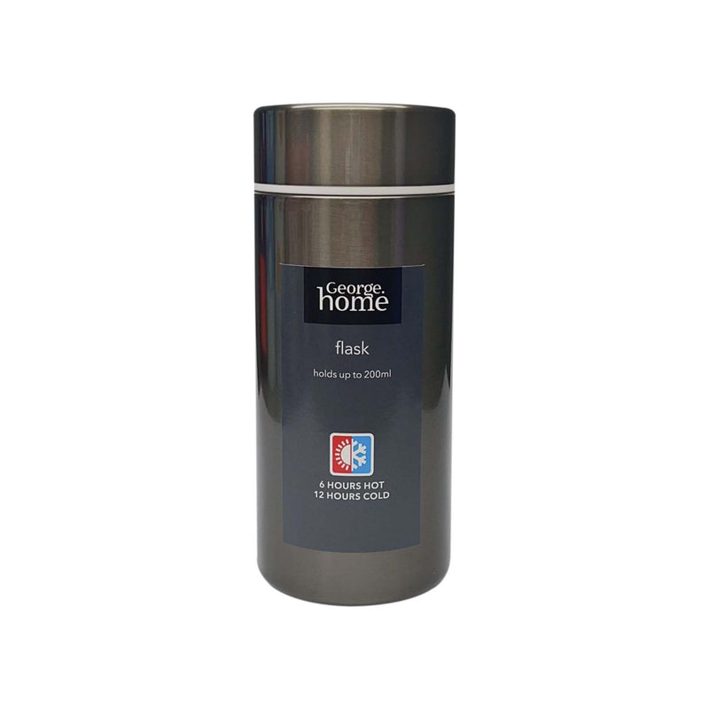 George Home grey mini flask 200ml, UK version