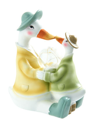 George Home Raincoat Duck figurine 16x8.2x19cm - British product