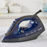 Goblin 2400W grey steam iron with ceramic soleplate, imported from the UK