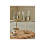 Stacey Solomon gold-tone wine glasses set of 2 - British product