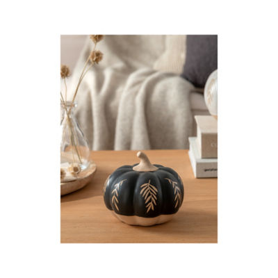 Stacey Solomon black pumpkin ornament 18cm - British product