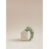 George Home cream mini house artificial trailing succulent 6x6x10cm - British product