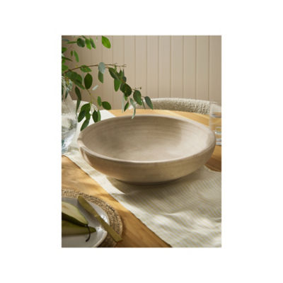 Stacey Solomon natural large decorative bowl 44x44x11cm - British product