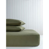 ASDA George Home Green Soft Touch Sheet & Pillowcase Set King- Buy online at McGrocer