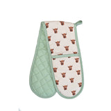 George Home Highland Cow oven glove - British product
