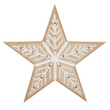 George Home wooden LED star decoration 29cm, imported from the UK