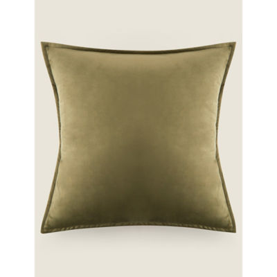 ASDA George Home Green Velvet Cushion 43 x 43 cm- Buy online at McGrocer