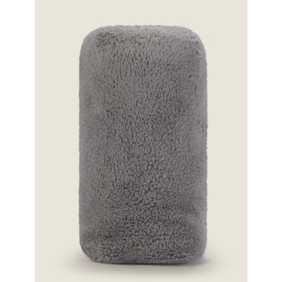 George Home grey teddy fitted sheet king size - British product