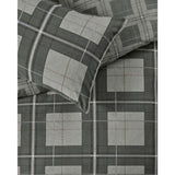 George Home dark grey reversible duvet set double - British product