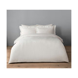 George Home 100% cotton sateen stripe duvet set King - British product