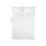 George Home 100% cotton sateen stripe duvet set King - British product