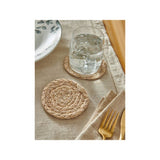 ASDA At Home with Stacey Solomon Whitewashed Coasters, Set of 2, 10 x 10 x 0.5cm- Buy online at McGrocer
