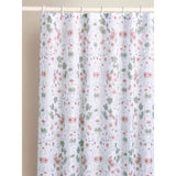 ASDA George Home Leaves & Flowers Shower Curtain 180 x 180 cm- Buy online at McGrocer