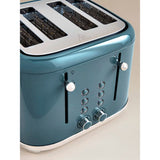 George Home Retro 4-Slice Toaster teal - British product