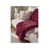 ASDA Stacey Solomon Wine Plain Throw 120cm x 150cm- Buy online at McGrocer