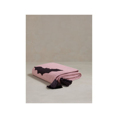 Stacey Solomon pink Halloween throw 120x150cm - British product