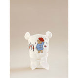 ASDA George Paddington Bear Hooded Cotton Towel Blue & White 75 x 75 cm- Buy online at McGrocer