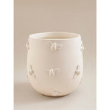 ASDA White Bee Decorative Planter- Buy online at McGrocer