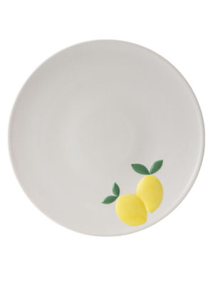 George Home lemon design dinner plate (British brand)