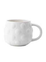 ASDA George Home Shell Embossed Mug, White, 14.5 x 11.5 x 9.2cm- Buy online at McGrocer