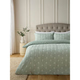 ASDA George Home Striped Damask Print Matelasse Duvet Set - Single- Buy online at McGrocer