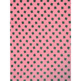 George Home supersoft clover throw pink green (British brand)