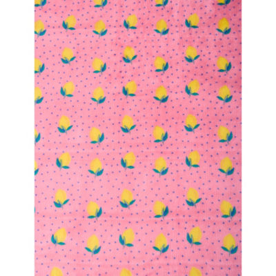 George Home pink lemons supersoft throw 150x120cm (British brand)