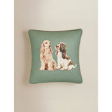 ASDA Green Spaniels Cushion 45 x 45cm- Buy online at McGrocer