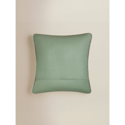 Spaniels green cushion 45x45cm - British product