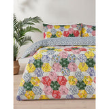 ASDA George Home Bright Hexagonal Patch Duvet Set - Double- Buy online at McGrocer