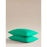 ASDA George Home Green Easycare Pillowcase Pair - Double- Buy online at McGrocer